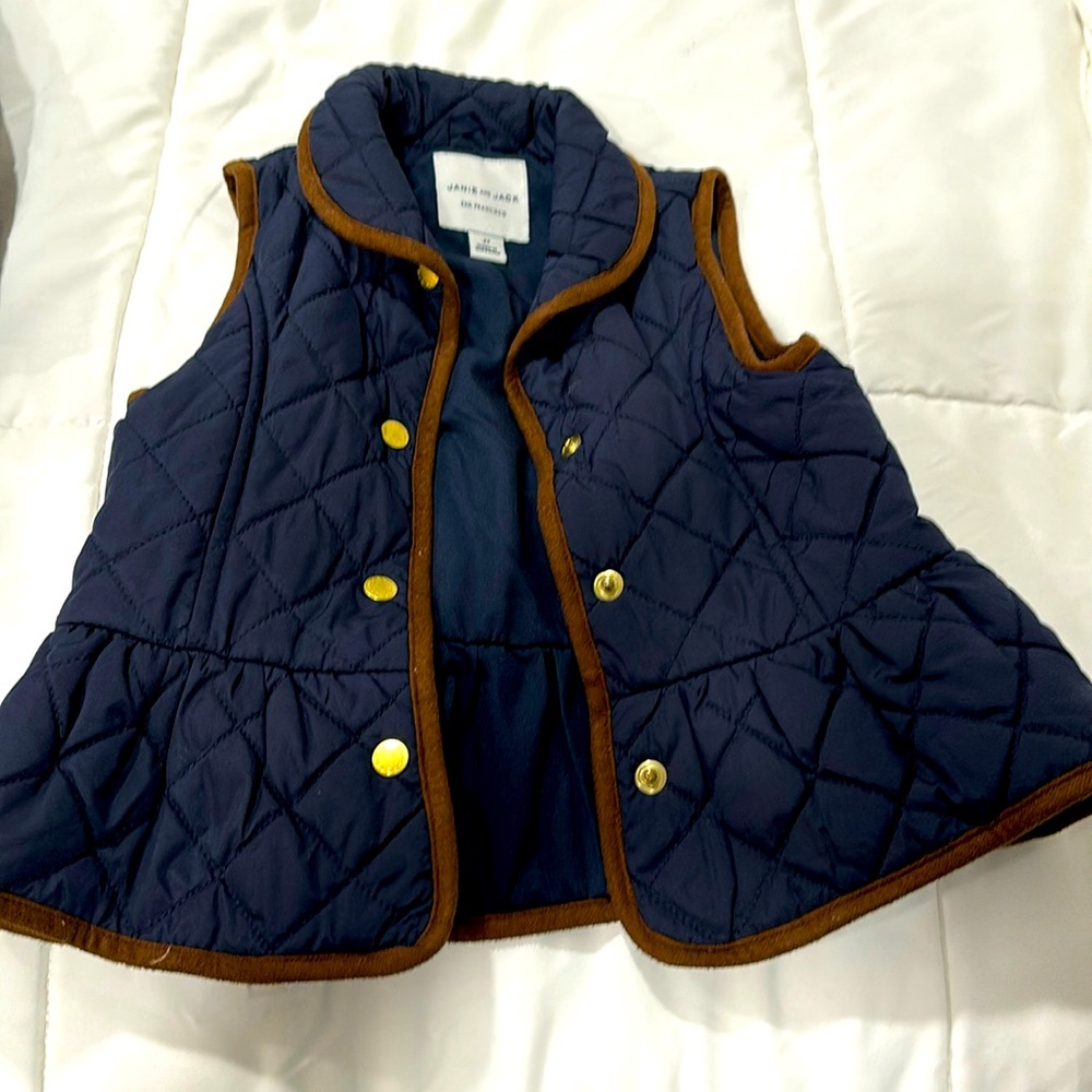 Janie and Jack toddler riding vest